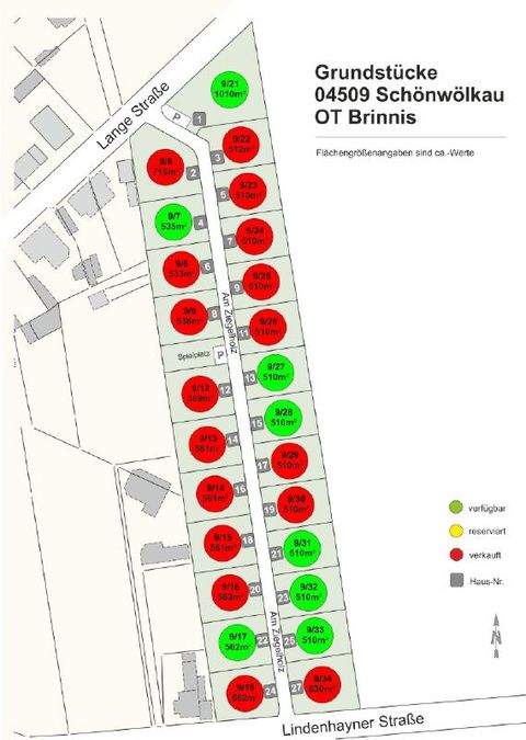 Schönwölkau Grundstücke, Schönwölkau Grundstück kaufen