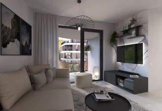 Visualisierung Wohnzimmer