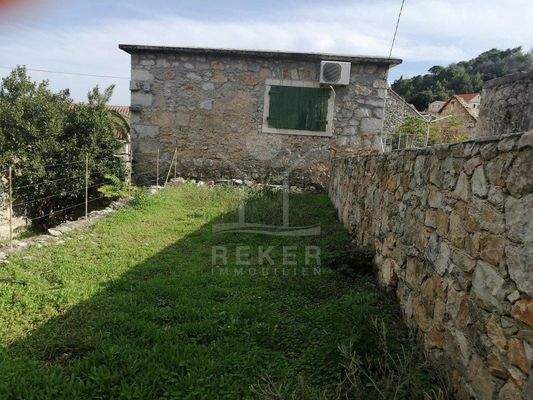 Der Garten ist eine Oase der Glückseligkeit