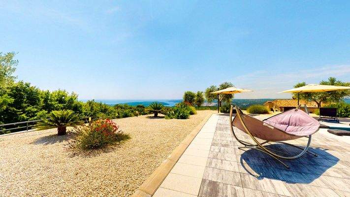 Meerblick mit Meerblick - Haus unten