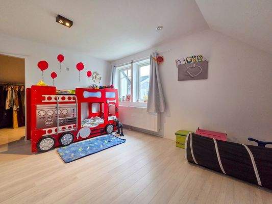 Kinderzimmer im Dachgeschoss