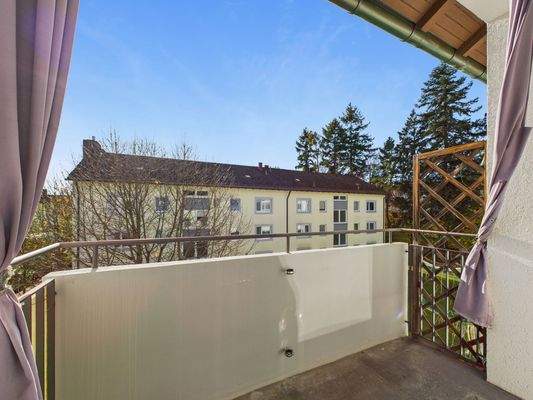 Balkon nach Südwesten