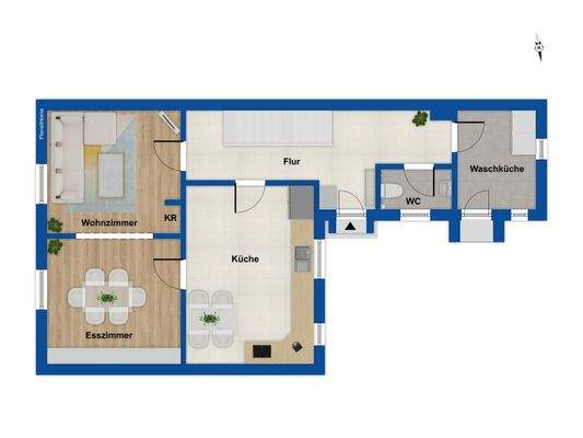 Grundriss Erdgeschoss