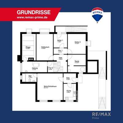 Grundriss Kellergeschoß