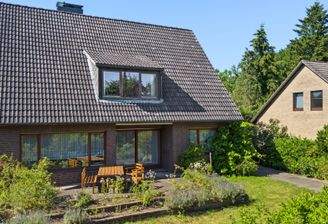 Blick auf die Südterrasse