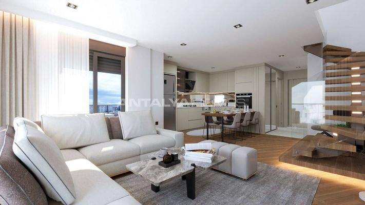 2-Bedroom Standard and Duplex Flats with Pool in Antalya