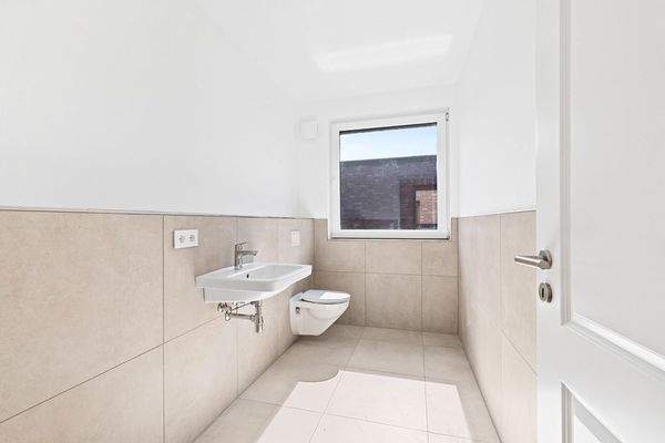 Gäste WC im Staffelgeschoss