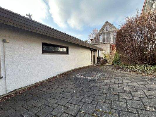 Stellplatz &amp; Hintereingang