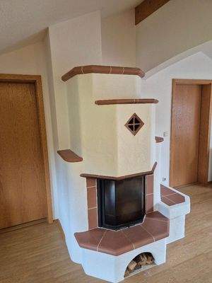 Der gemütliche Kachelofen...