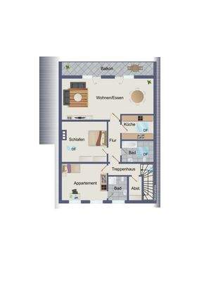 Grundriss Dachgeschoss