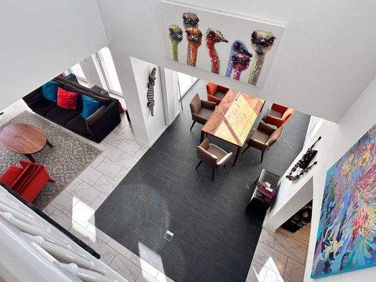 Blick von der Galerie