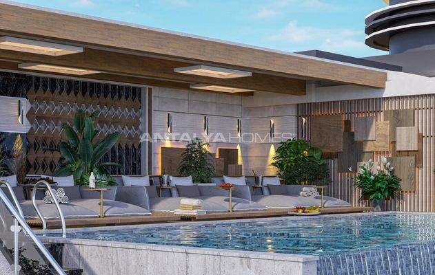 Modern Flats in Hotel-Style Complex in Demirtaş, Alanya