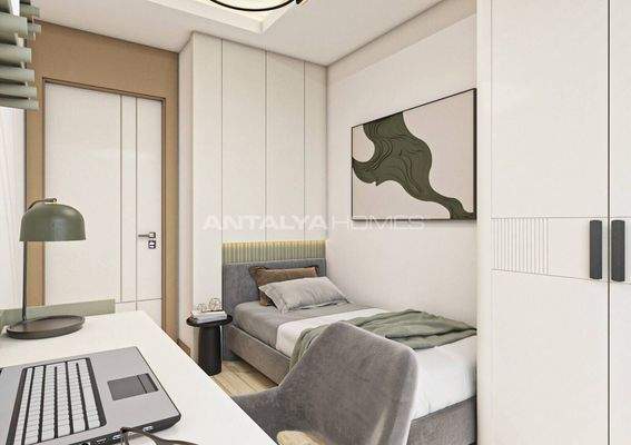 Elegant Apartments with Pool in Antalya Muratpasa