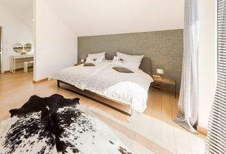 Schlafzimmer mit Raumkomfort