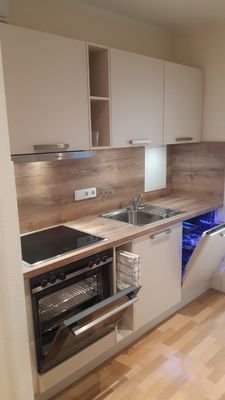neue moderne Einbauküche