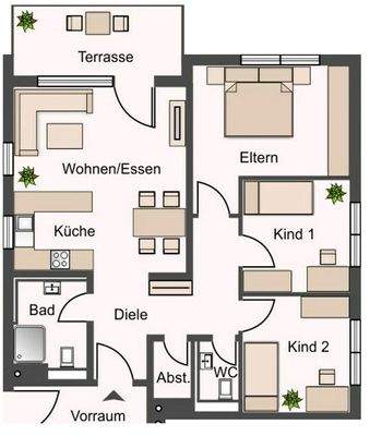EG, Wohnung 3