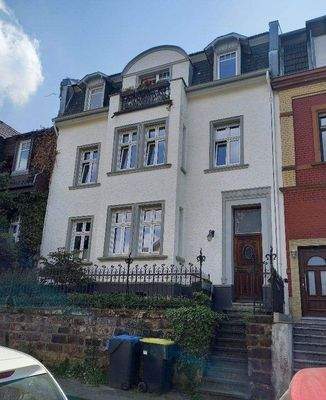 Ansicht mit Treppenaufgang