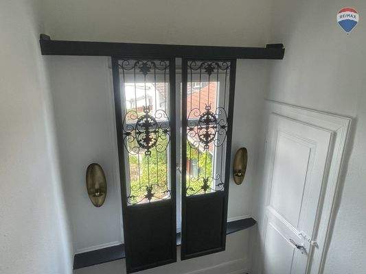 Fenster Treppenhaus Zwischengeschoss