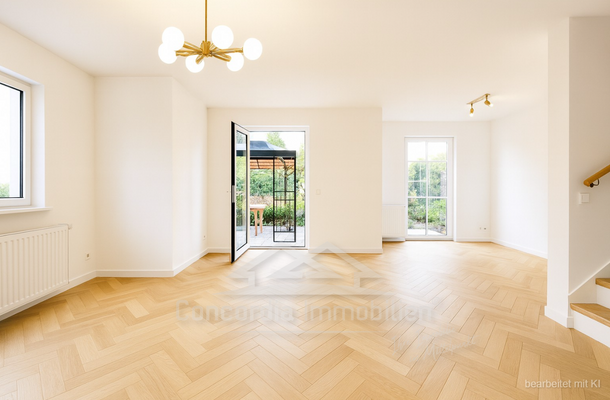 Wohnbereich mit Austritt