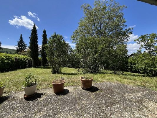 Blick zur Terrasse