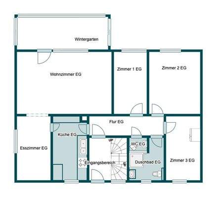 Grundriss Erdgeschoss