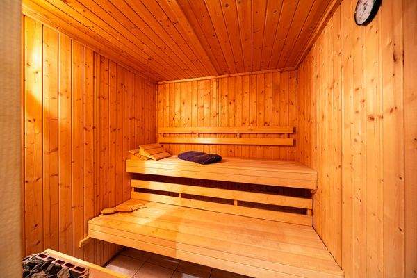 Sauna im Nebengebäude