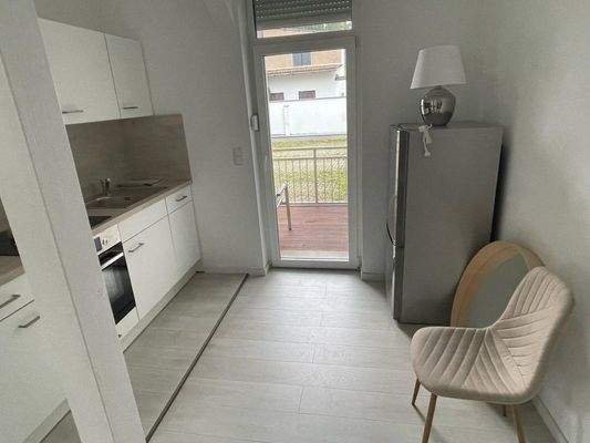 Blick auf die Terrasse