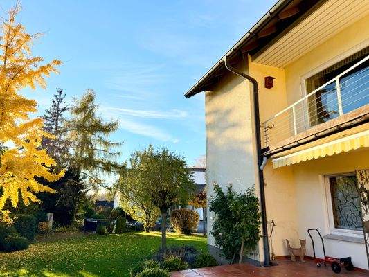 Blick von der Terrasse