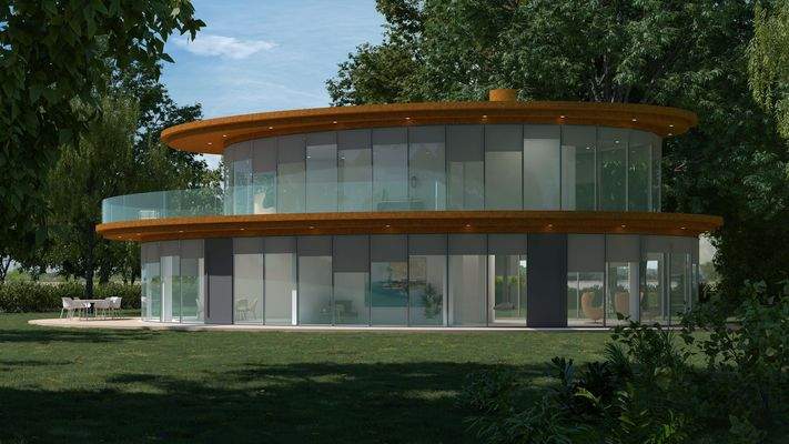 Visualisierung Seitenansicht vorn