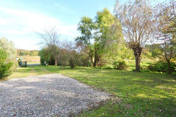 die großzügige Einfahrt mit elektrischem Tor