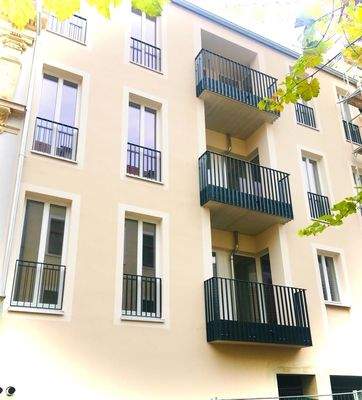 Außenansicht Balkonanlage