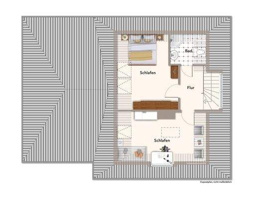 Dachgeschoss Grundriss