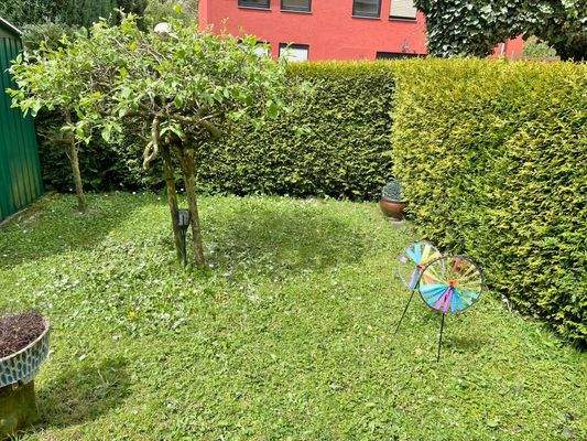 Terrasse vor dem Haus