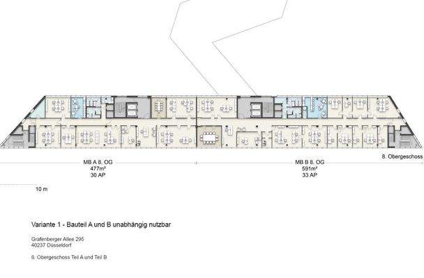 8.Obergeschoss Variante 1