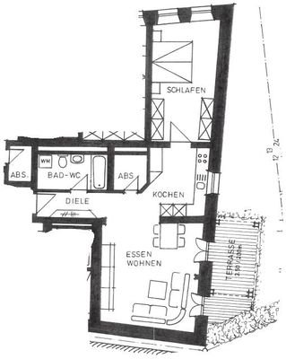 Grundriss Wohnung 