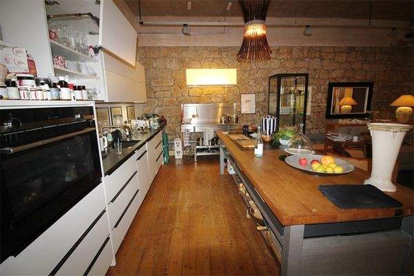 80m² Küchenlounge mit edlen Ge