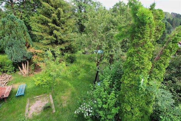 Ausblick vom Balkon