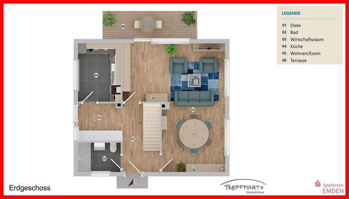 Grundriss Erdgeschoss