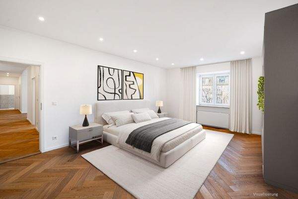 Schlafzimmer Visualisierung