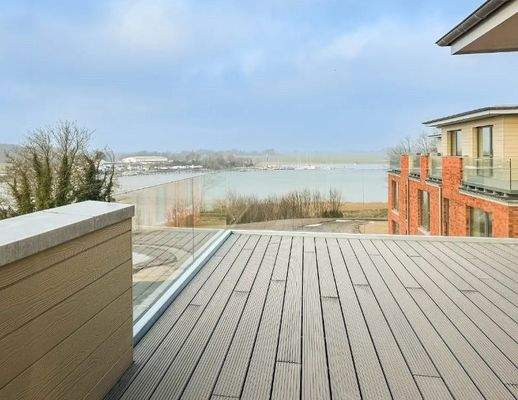 Blick von der Dachterrasse