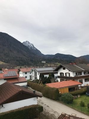 Blick vom Balkon