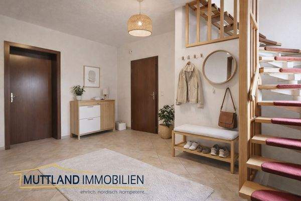 Eingangsbereich - KI umgestaltet