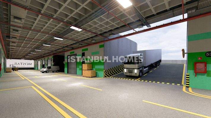 Shops with High Rental Income Potential in Basaksehir İstanbul