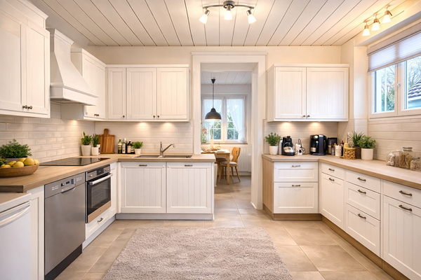 EG: Moderne Visualisierung der Küche