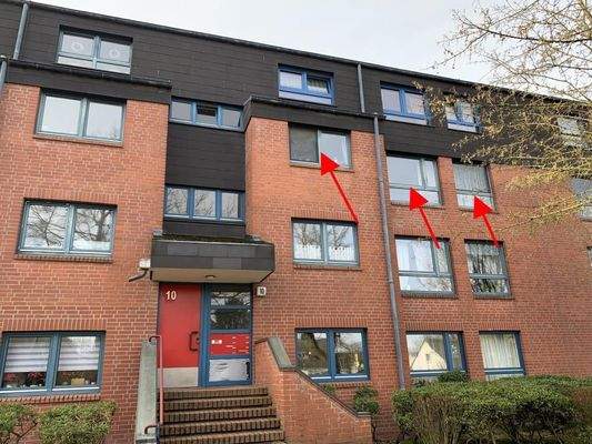 Hausansicht WE 137 Nord-Lage