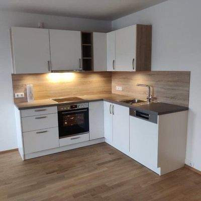 Wohnküche mit moderner EBK