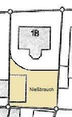 Grundstück mit Nießbrauchsteil (Garage und Garten)