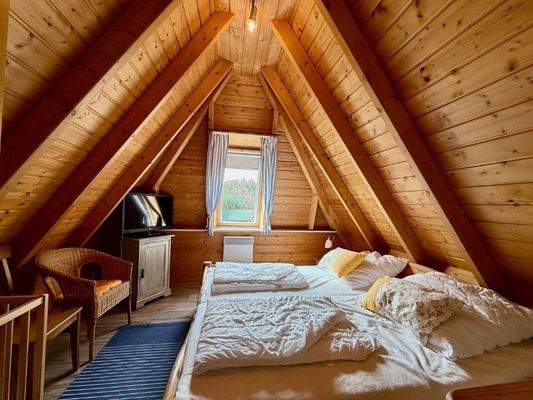 Schlafzimmer im Dachgeschoss