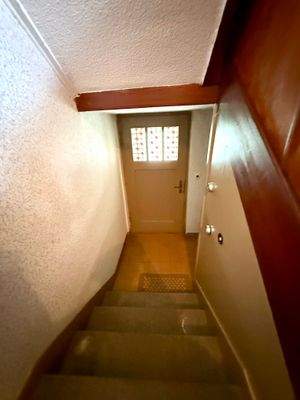 Blick zum Hintereingang