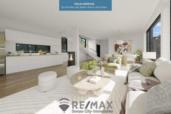 10-EG Wohnküche Visualisierung